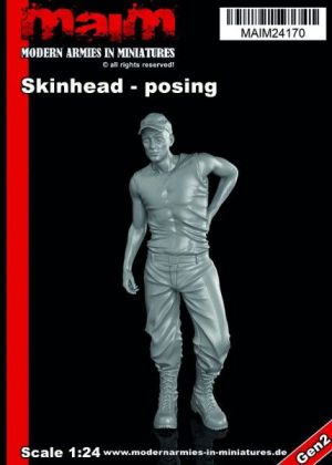 1:24 Skinhead with Cap posing
