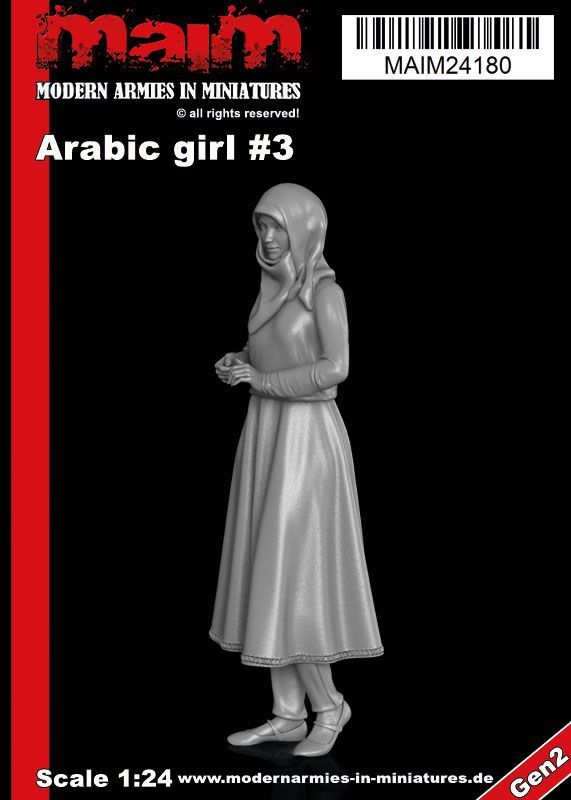 1:24 Arabic Girl / Teenager #3