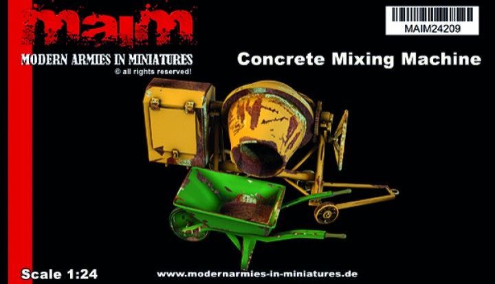 1:24 Concrete Mixing Machine / Mischmaschine