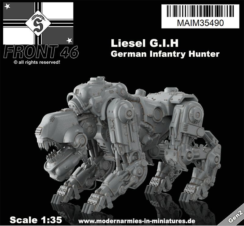 1:35 Liesel G.I.H - Germany Infantry Hunter -Front46