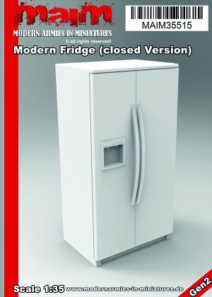 1:35 Modern Fridge (closed Version)