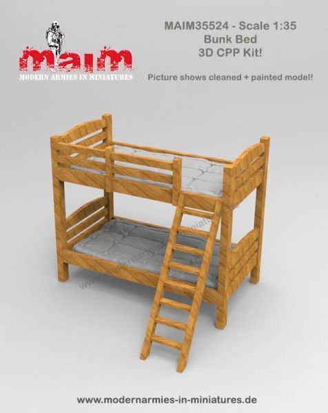 1:35 Bunk Bed / Etagenbett