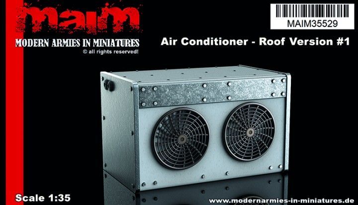 1:35 Air Conditioner - Roof Version #1