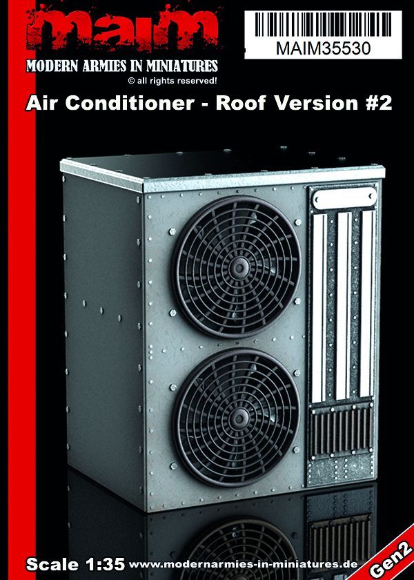 1:35 Air Conditioner - Roof Version #2