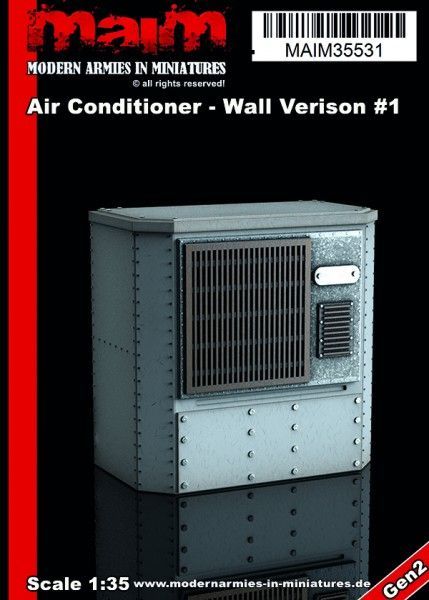 1:35 Air Conditioner - Wall & Roof Version #1