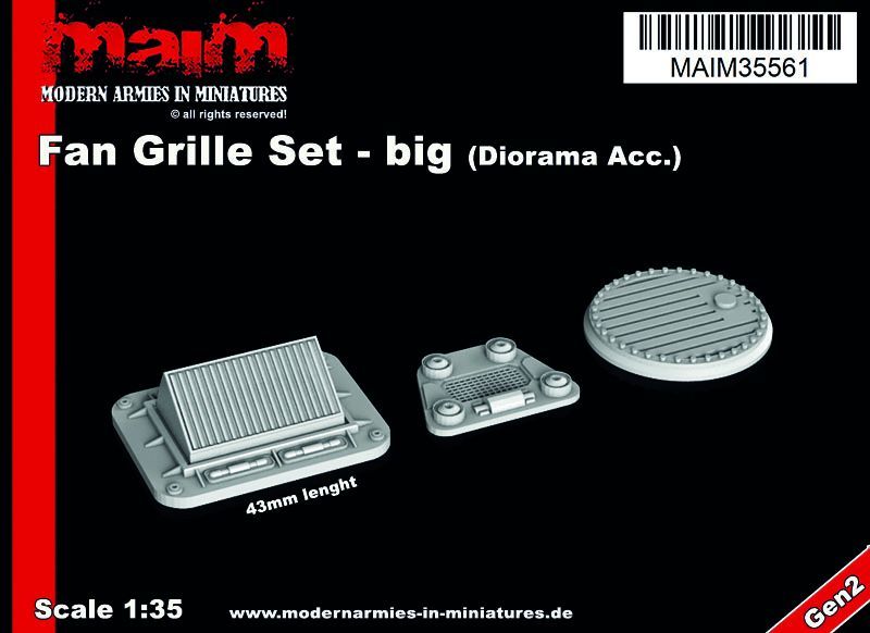 1:35 Fan Grille Set - big (Diorama Acc.)