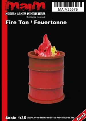 1:35 Fire Ton / Feuertonne