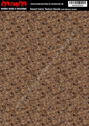 1:35 - 1:24 Desert Camo Texture Decals - self adhesive