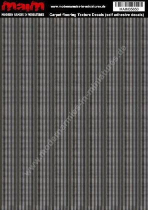 1:35 Carpet flooring Texture Decals - self adhesive