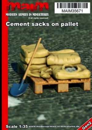 1:35 Cement Sacks on Pallet