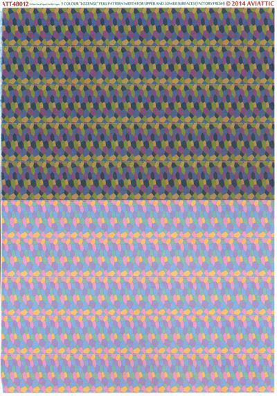 1:48 (white decal paper for rib tapes) 5 colour “lozenge”