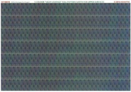 1:48 (white decal paper for rib tapes) 5 colour 