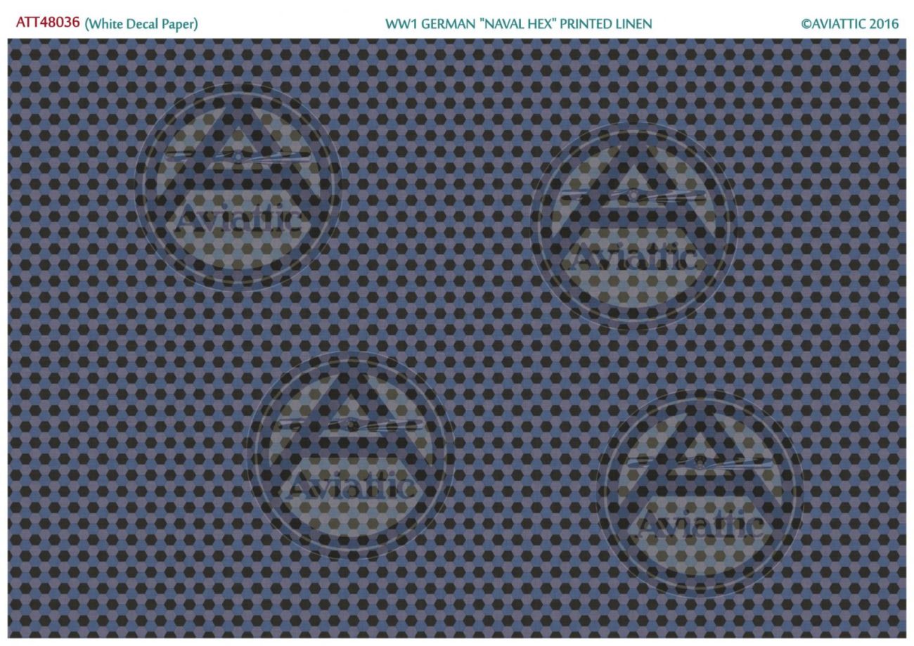 1:48 (White Decal Paper) WW1 German 