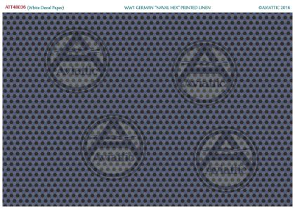 1:48 (White Decal Paper) WW1 German 