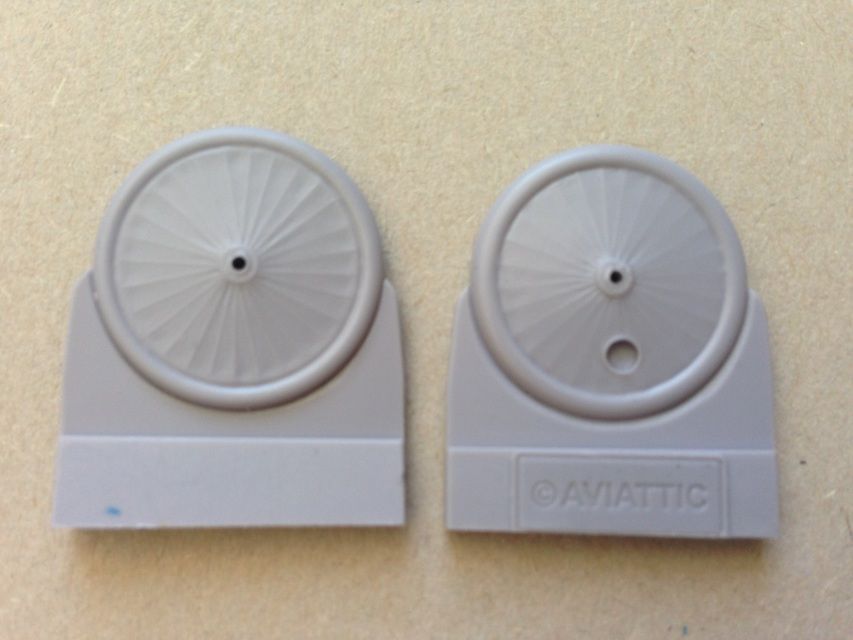 1:32 Spad XIII 65mm tyre wheel (pair)