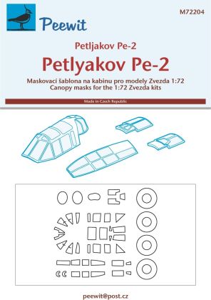 1:72 Petlyakov Pe-2 (designed to be used with Zvezda kits)