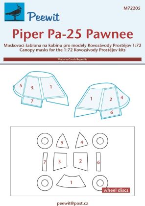 1:72 Piper Pa-25 Pawnee (designed to be used with Kovozavody Prostejov)