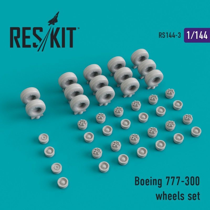 1:144 Boeing 777-300 wheels set