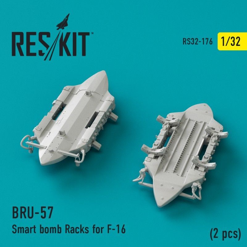 1:32 BRU-57 Smart bomb Racks for F-16 (2 pcs)