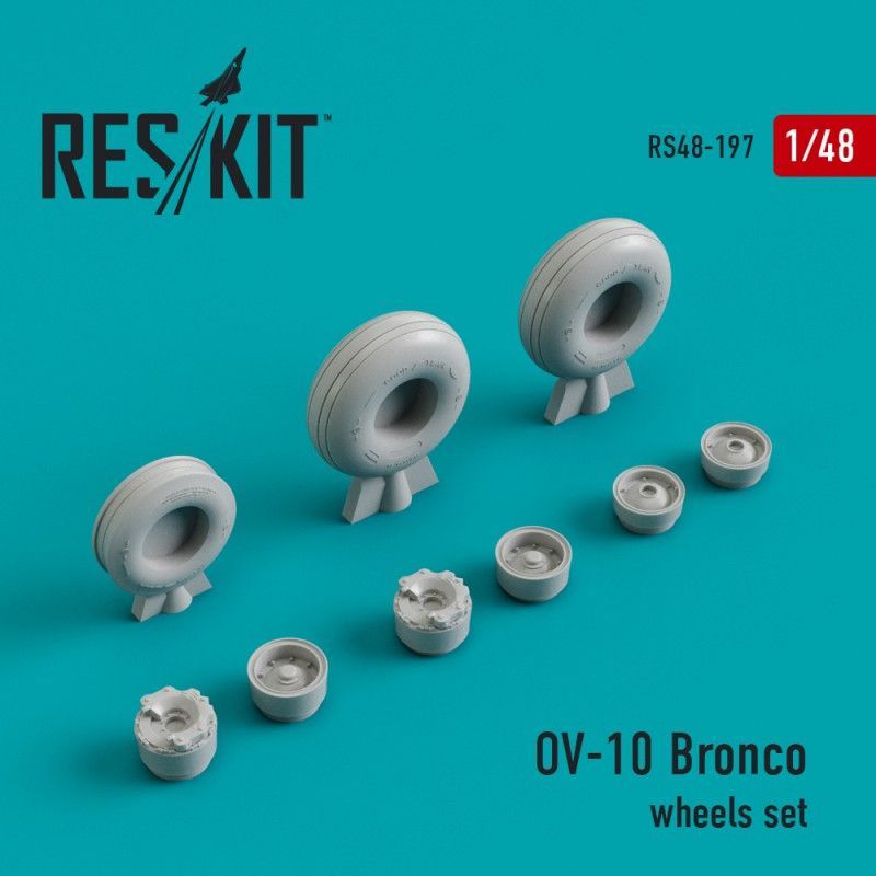 1:48 OV-10 Bronco wheels set