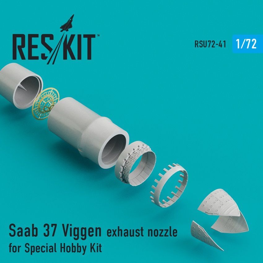 1:72 Saab JA-37 Viggen exhaust nozzle (Special Hobby kits)