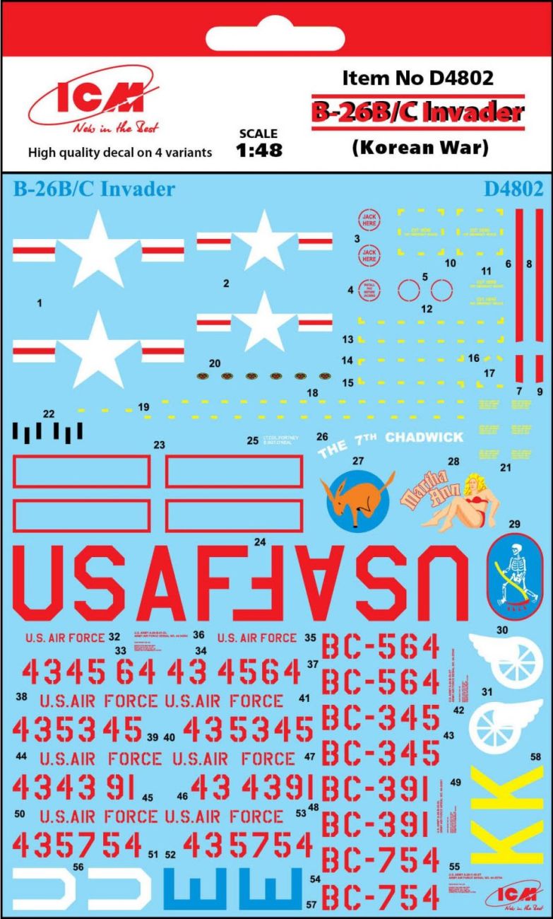 1:48 B-26B/C Invader (Korean War)