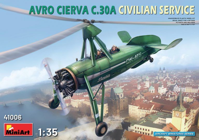 1:35 AVRO CIERVA C.30A CIVILIAN SERVICE