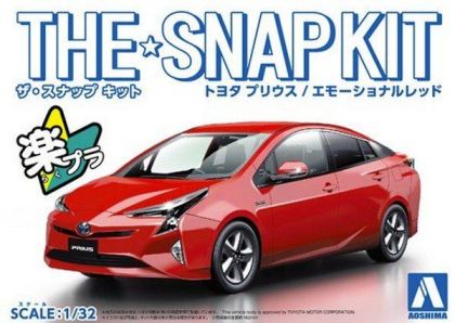 1:32 Toyota Prius (Red) - SNAP KIT