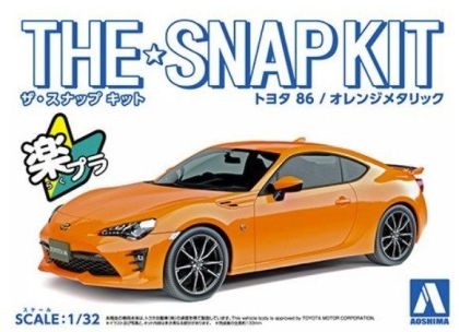 1:32 Toyota '86 (Orange) - SNAP KIT