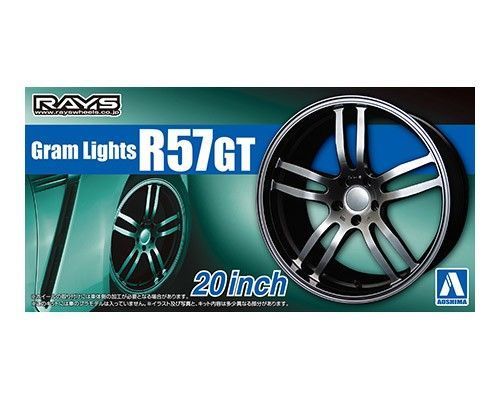 1:24 Felgi Gram Lights R57GT' 20