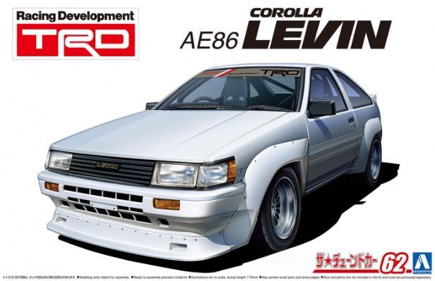1:24 TRD AE86 Corolla Levin