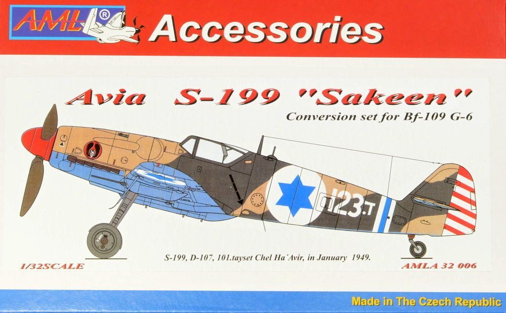 1:32 Avia S-199 'Sakeen' Conv.set - 5x camo (REV)