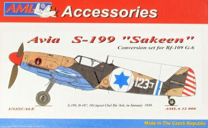 1:32 Avia S-199 'Sakeen' Conv.set - 5x camo (REV)