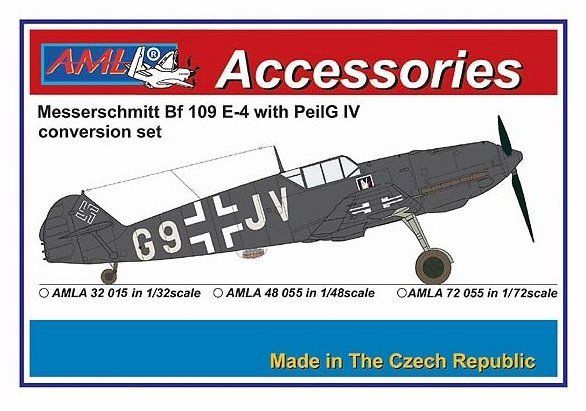1:32 Messerschmitt Bf 109 E-4 w/ PeilG IV Conv.set