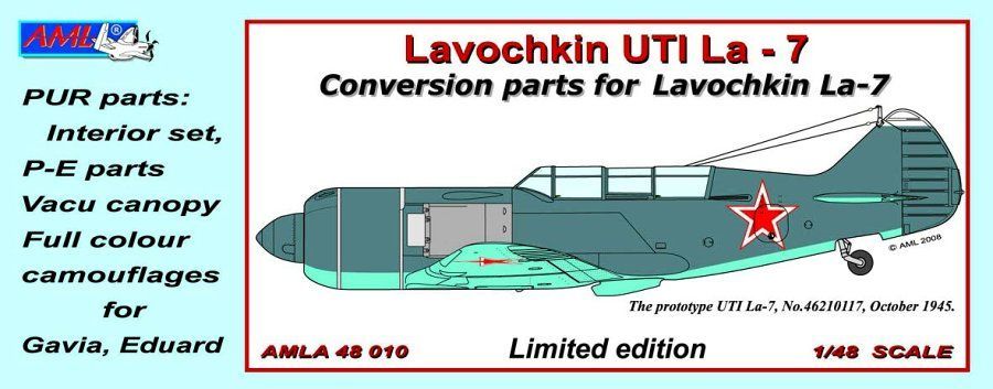 1:48 Lavochkin UTI La-7 Conversion Set
