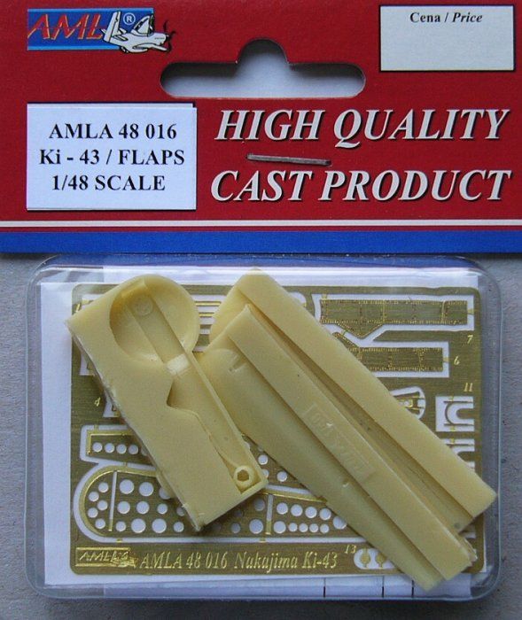1:48 Ki-43 I,II,III Detail set (Wheel Well, Flaps)