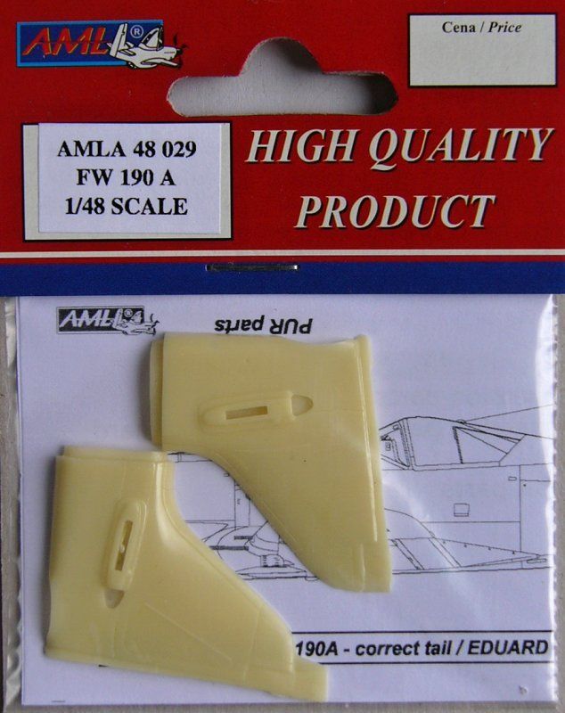 1:48 Focke Wulf 190A - correct tail (EDU)