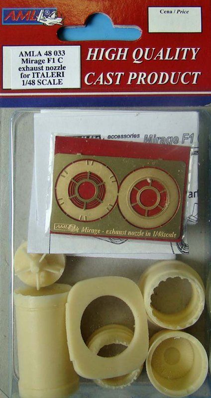 1:48 Mirage F1C exhaust nozzle (ITALERI)