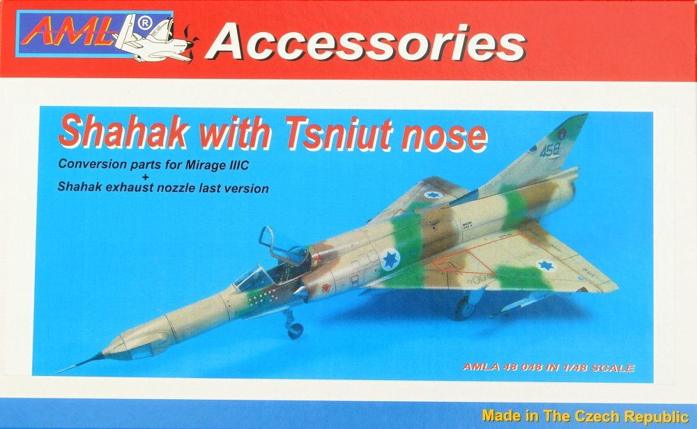 1:48 Shahak w/ Tsniut nose Conv.set for Mirage III