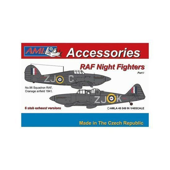 1:48 RAF Night Fighter - Hurricane Mk.I & Defiant Mk.I – 6 stub exhaust versions Part I /AFX