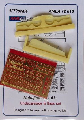 1:72 Nakajima Ki-43 Undercarriage&flaps set (HAS)