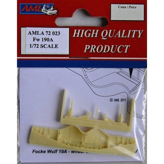 1:72 Fw 190A wheel well set /ACD,TAM,REV