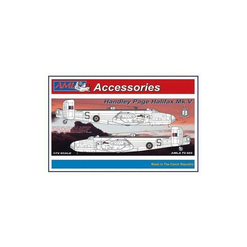 1:72 HP Halifax B. Mk.V / correct set /REV