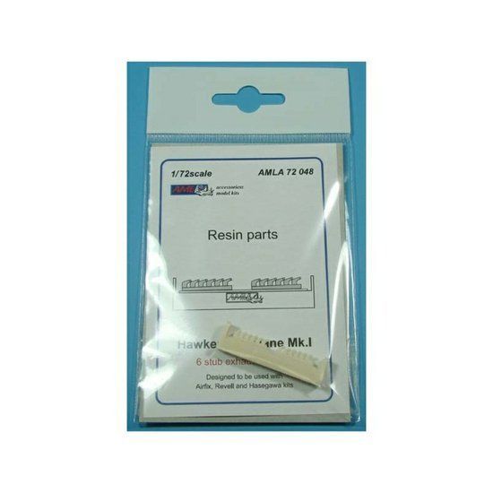 1:72 Hawker Hurricane Mk.I – 6 stub exhaust versions /AFX,REV,HSG