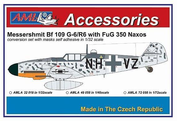 1:72 Messerschmitt Bf 109G-6/R6 with FuG 350 Naxos