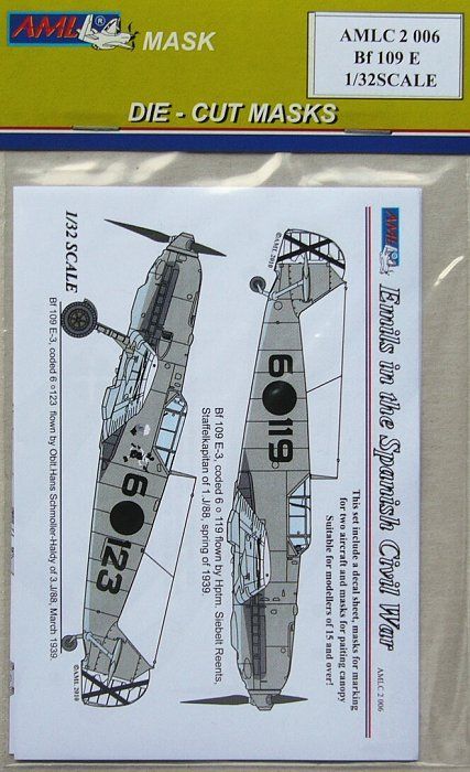 1:32 Masks for Emils in the Spanish Civil War