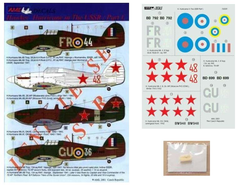1:72 Decals H.Hurricane I