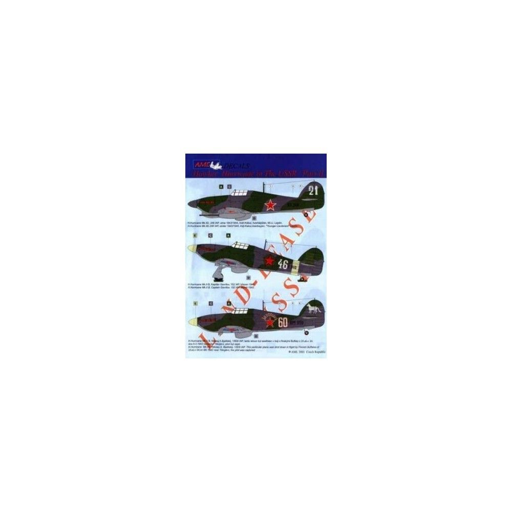 1:72 Decals H.Hurricane II