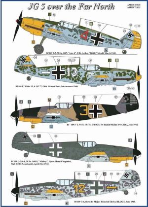 1:72 Decals JG 5 over the Far North