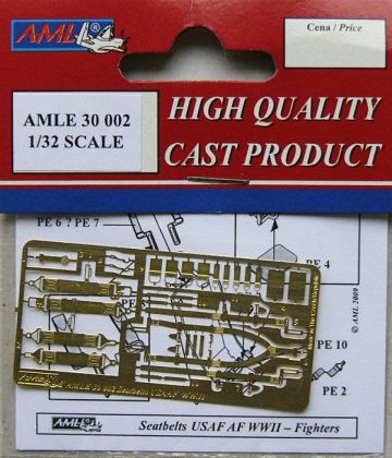 1:32 Seatbelts USAF AF WWII - Fighters